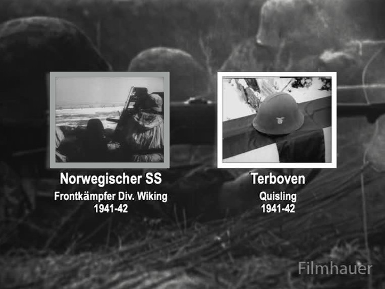 NORWEGIAN SS WIKING FRONT SOLDIERS 1941-42 - TERBOVEN, QUISLING 1941-42SS NEDERLAND 1940 & 44 - EUROPA WOCHE 37