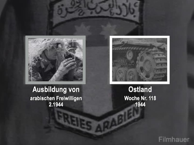 OSTLAND WOCHE Nr 118 1944 - TRAINING OF ARAB VOLUNTEER WAFFEN SS
