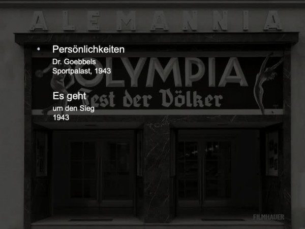 PERSÖNLICHKEITEN, DR. GOEBBELS 1943 - ES GEHT UM DEN SIEG 1943