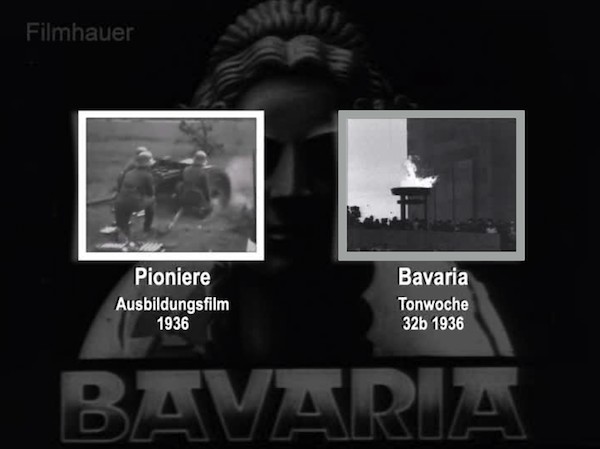 PIONIERE AUSBILDUNG 1936 - BAVARIA TONWOCHE 1936