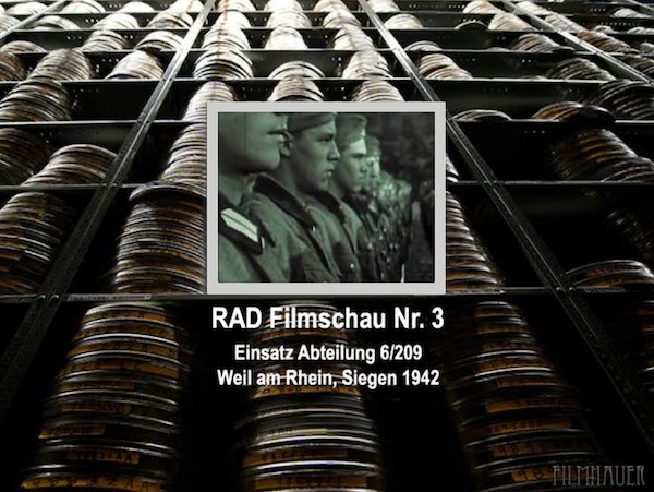 RAD FILMSCHAU Nr. 3 GROUP 209 1942