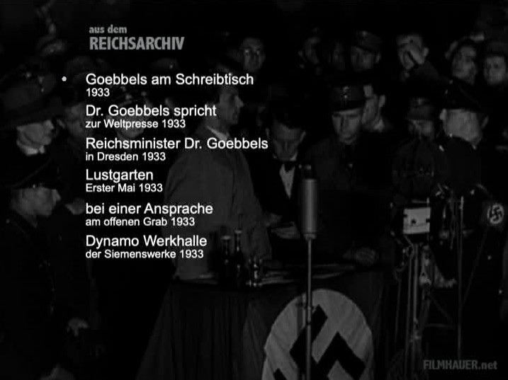 REICHSMINISTER GOEBBELS SAMMLUNG 1933 Teil 2
