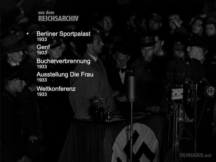 REICHSMINISTER GOEBBELS SAMMLUNG 1933 Teil 1