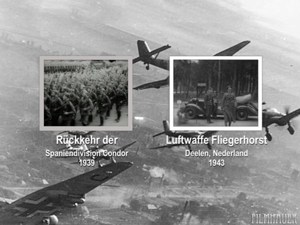 RETURN OF THE DIVISION CONDOR -1939  LUFTWAFFE AIRBASE DEELEN, HOLLAND 1943
