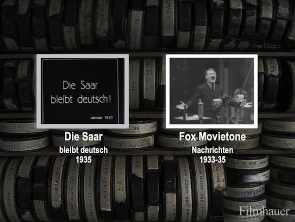 SAAR REMAINS GERMAN 1935 - FOX  MOVIETONE 1933-35