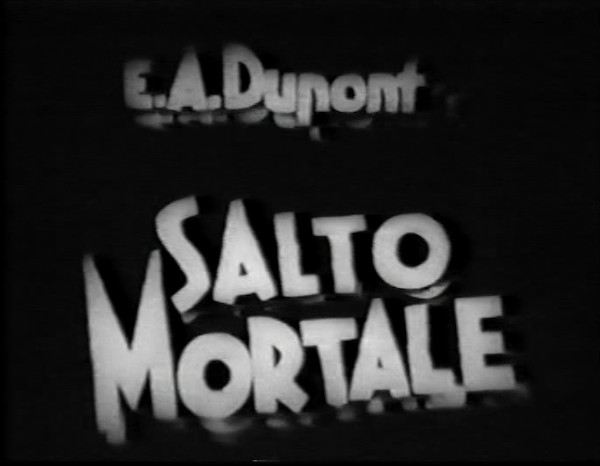 SALTO MORTALE 1931