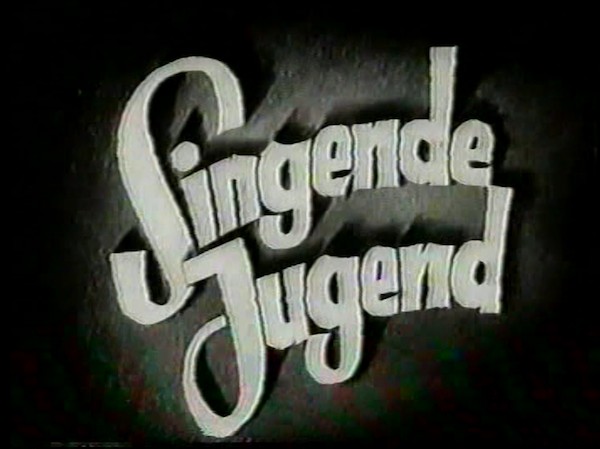 SINGENDE JUGEND 1936