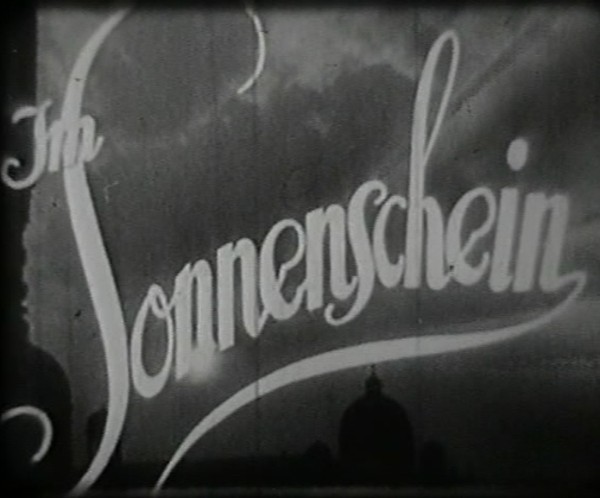 IM SONNENSCHEIN 1936