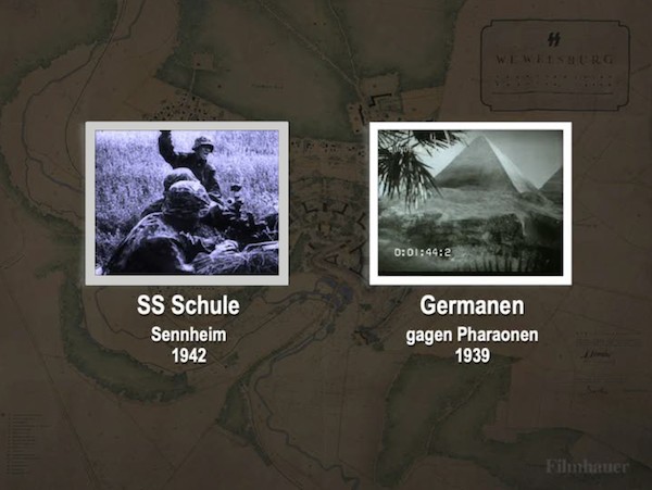 SS SCHULE SENNHEIM 1942 - GERMANEN GEGEN PHARAONEN