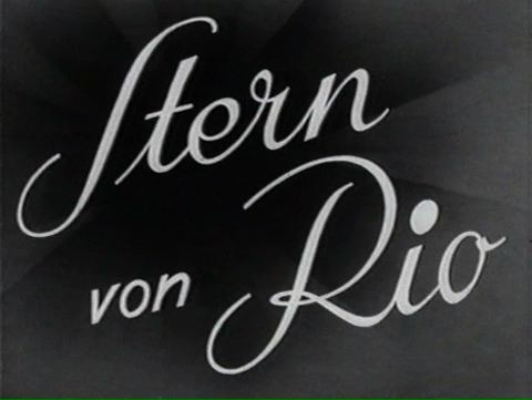 STERN VON RIO 1940