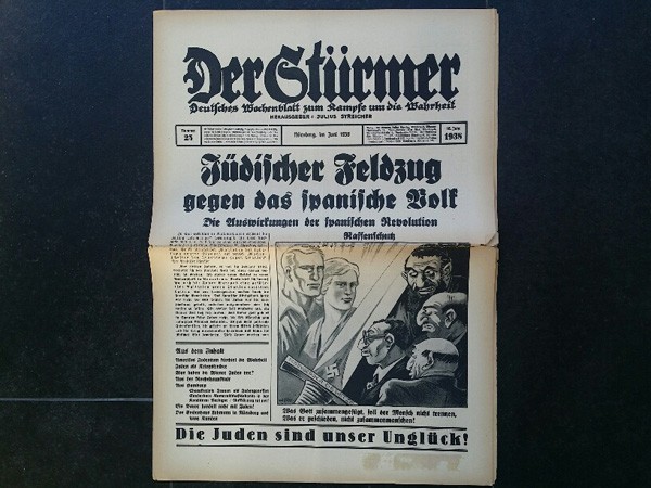 DER STÜRMER Nr. 25 - 6.1938