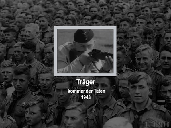 TRÄGER KOMMENDER TATEN 1943