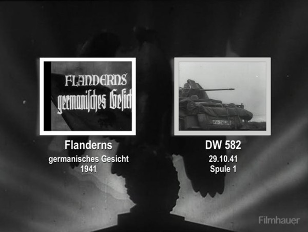 VERLORENE DW 582 29.10.41 - FLANDERS GERMANISCHES GESICHT 1941