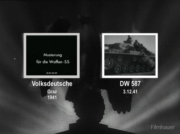 VERLORENE DW 587 3.12.41 - VOLKSDEUTSCHE IN GRAZ 1941