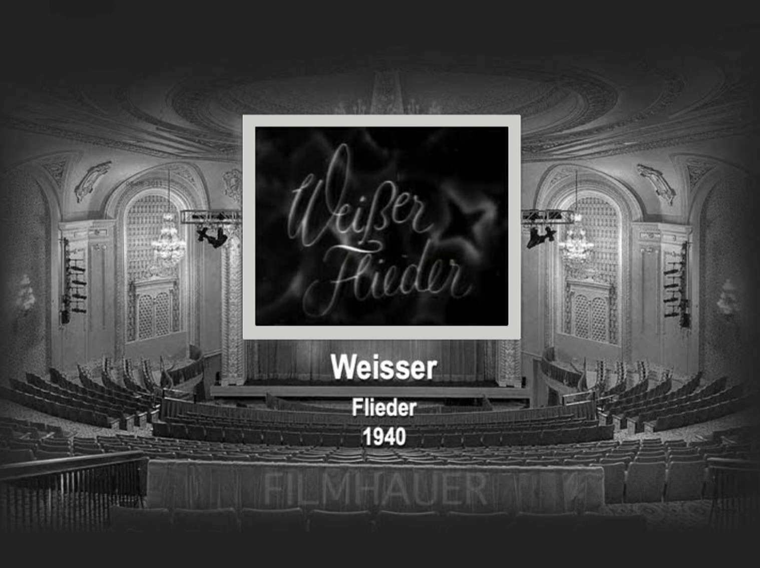 WEISER FLIEDER 1940